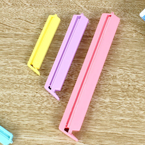 Pinces à Sac Poubelle - Lot De 4 - Plastique - 5,5 Cm - Pour Cuisine Et Rangement - Neuf Sous Emballage