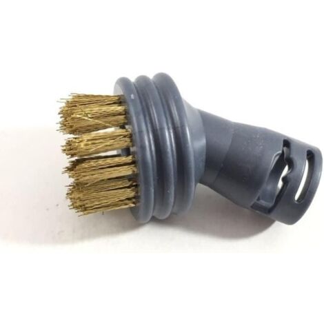 Brossette Laiton M0005618 pour nettoyeur vapeur compatible Polti Vaporetto balai SV440, SV450 (1/2)
