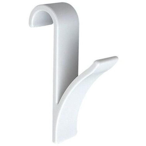 WENKO Lot de 2 crochets radiateur blanc wenko