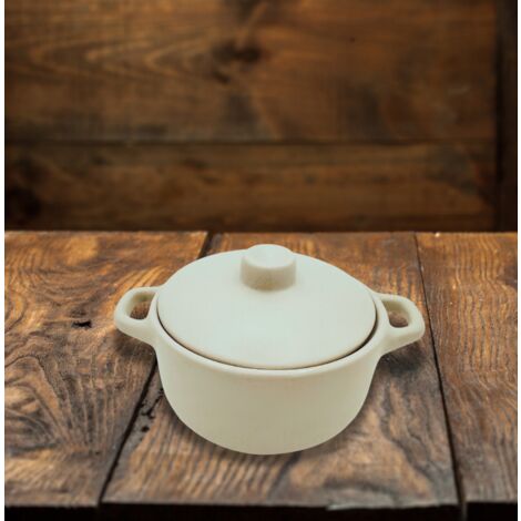 Mini Cocotte En Verre De 1.7 Litre Avec Couvercle En Verre (Couvercle