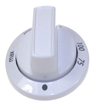 Bouton thermostat - ARISTON HOTPOINT - C00114020 - Compatible FZ612.2IX - Gris - Four, cuisinière - Electroménager