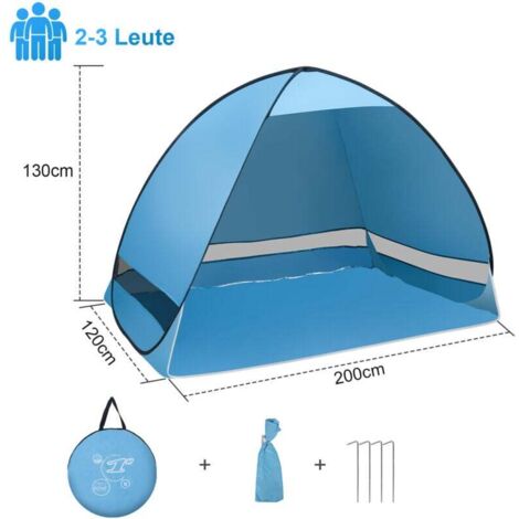 Tentes de Plage pour Parasol Tentes D' Abri de Protection UV avec