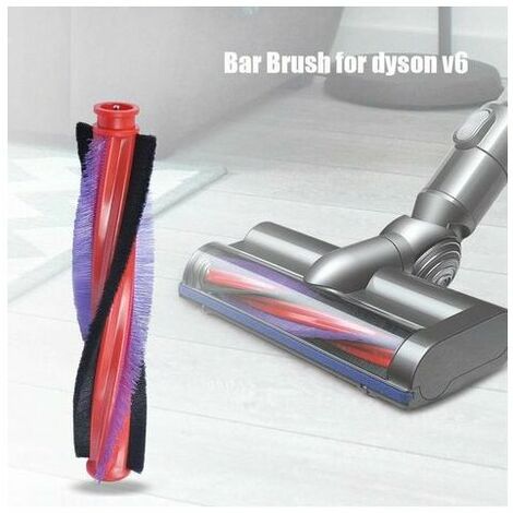 Brosse de remplacement pour aspirateur Dyson V6 / dc59 / dc62 / SV03 (1  rouleau de brosse 185 mm et 1 filtre Hepa)