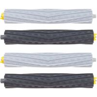 Lot 4 Brosses Rouleau Compatibles avec iRobot Roomba 800 900 Series Replacement Accessories pour Aspirateur Robot