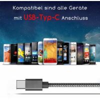 CÂBLE DE CHARGEMENT Usb Rapide Cordons De Téléphones Portables Chargeur Type > EUR 5,35