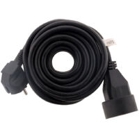 Zenitech – Rallonge électrique 16A 5m – Câble HO5VV-F 3G1,5mm² – Puissance 3680W – Protection enfants intégrée – Norme NF