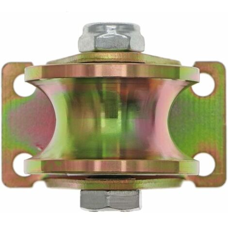 Produktbild von Toolzia V-Nut-Rollen 4er-Set – 31 Mm, Verzinkt, 200 Kg Traglast, Für Schiebetore & Fitness
