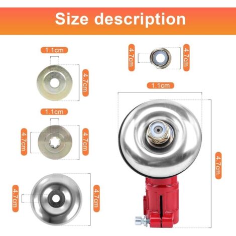 Getriebekopf Für Oleo EM780 Trimmer – 28 Mm Durchmesser, 10 Zähne, Robustes Metall-Ersatzteil