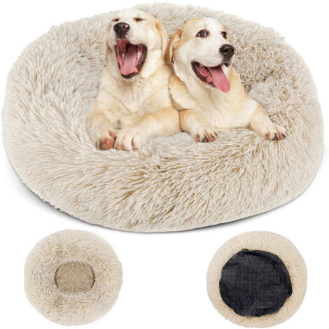 Lit Grotte Moelleux Pour Chien Et Chat - Taille Universelle 40x40cm Ou 50x50cm, Lavable, Doux Et Chaud