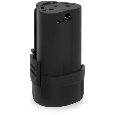 Batterie Li-Ion 12V 2.0Ah – Recharge USB-C – Indicateur LED – Compatible outils FERM AX-Power 12V