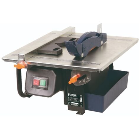 FERM TCM1010 Coupe-carreaux 600W 180mm - Refroidi à eau - 1 lame diamant incluse