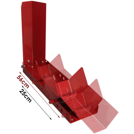 Béquille d'atelier pour moto avant support roue élévateur levage stand range lift fourche