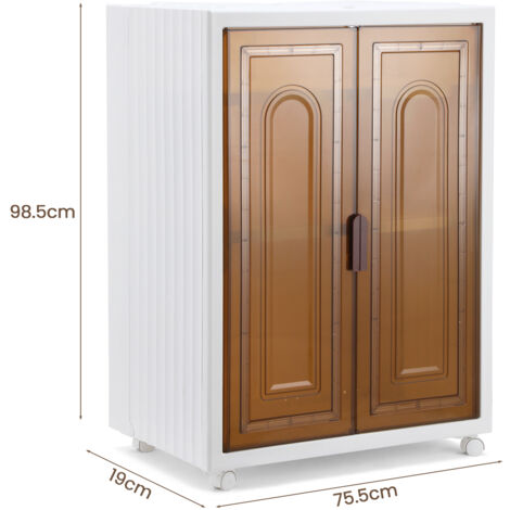 Boîte De Rangement Pliable Pour Livres – Transparente, Organisateur Bibliothèque – Pour Bureau, Maison, école - 10
