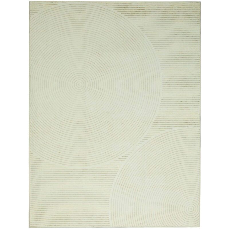 Tapis De Enfant Lotus Géométrique Du Milieu Du Siècle Turquoise Orange