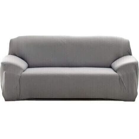 Housse de canapé 3 places Super stretch Gris 180 à 240cm