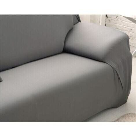 Housse de canapé 3 places Super stretch Gris 180 à 240cm