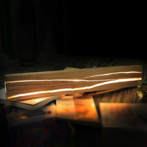 LED-Wandleuchte, Innenwandleuchte, Schlafzimmer-Wandleuchte aus Holz – 3000 K warmweiße LED, 7 W, drehbare Korridor-Nachtlampe mit Schalter, Innenbeleuchtung
