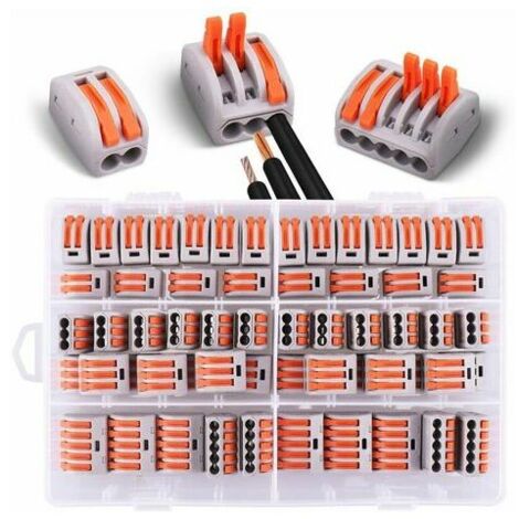 Heschen Ringkabelschuh 100 Stück - Vinyl-isolierte Crimpverbinder RV5.5-10