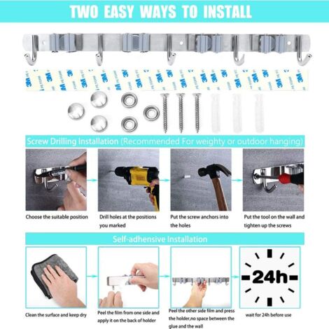 Stecktafel Wandorganizer Set - Modulare Aufbewahrung Für Werkzeuge & Küche