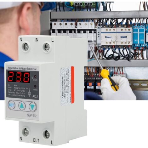 Earu Protecteur De Surtension Et De Sous Tension Triphasé EAATS D 4 4P