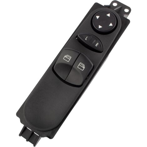 Houhence – Interrupteur lève vitre Mercedes Vito W639 – Bouton commande principal pour Viano Bus Mixto 6395450913 – Adaptabilité et durabilité