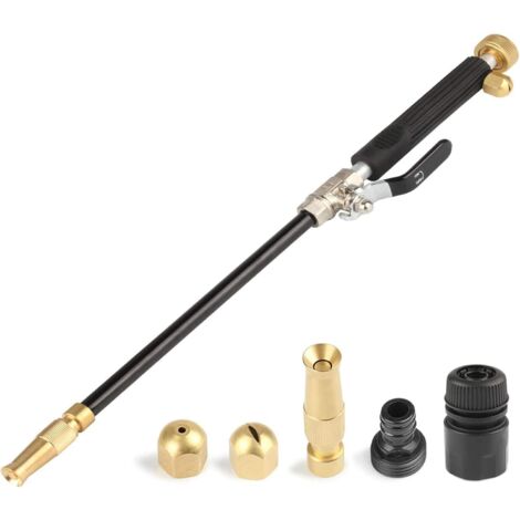 Pistolet de Nettoyeur Haute Pression, Pistolet Jet d'eau Lance à Eau Haute Pression pour Tuyau d'arrosage, Lance de Nettoyeur Haute Pression, pour le Lavage de Voiture Fenêtre, Arrosage du Jardin