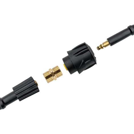 Adaptateur De Pistolet Pour Nettoyeur Haute Pression Avec Raccord Rapide Femelle 1/4" Compatible Avec Les Nettoyeurs Haute Pression Kärcher K2-K7 | Leroy Merlin