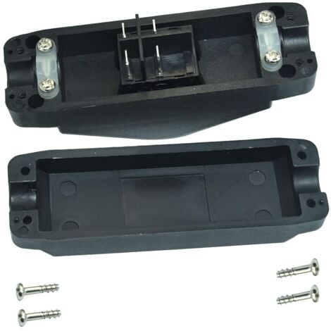 Ip65 Button Inline Cord Switch Étanche Noir Interrupteur Marche/Arrêt 30a 220v
