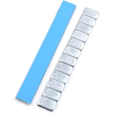 Lot de 6 360 g pour équilibreur de pneus D'Équilibrage Plomb equilibrage adhésif Masse equilibrage Jante alu Masse equilibrage 12 X 5g