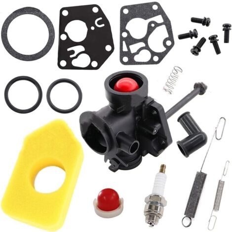 Vergaser Mit Luftfilter Für Briggs & Stratton Motoren – Passt U.a. Zu 795477, 795469, 09J000, 09T000 – Inkl. Zündkerze Und Dichtungen