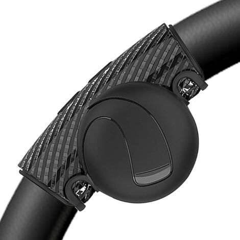 Lenkradknauf Universal 50mm - 360° Drehbarer Lenkhilfe Ball Schwarz