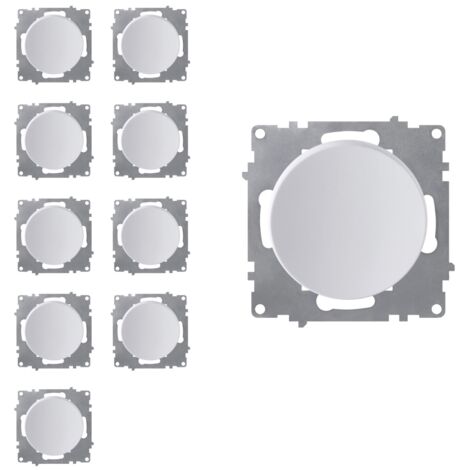Interrupteur simple allumage (lot de 10) - blanc