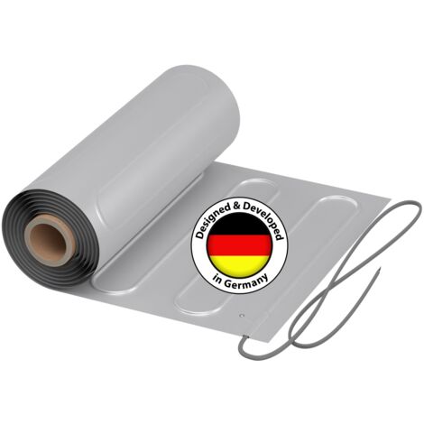Chauffage au sol électrique pour PVC, parquet stratifié, vinyle WARMON ALU 150 W/m² - 2,5 m²
