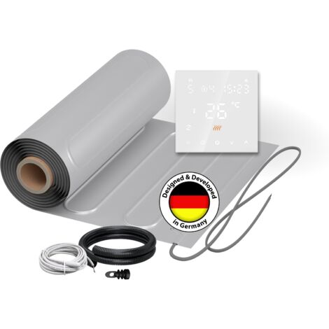 Natte chauffante WARMON ALU 150 W/m² avec Thermostat TS300 blanc - 3,5 m²