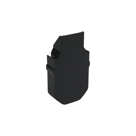 Wovar – Embout en plastique pour caniveau étroit – Étanchéité parfaite – Compatible avec caniveaux étroits – Installation facile par clipsage