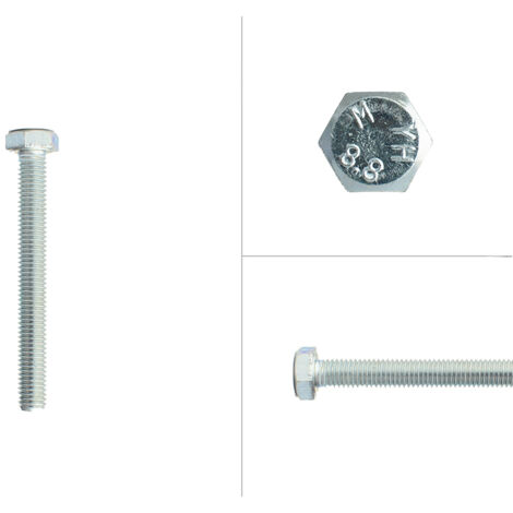 Boulon Hexagonal UNF 5/16 Haute Tension 8,8 - Zinc BZP - Longueurs Variables 1/2 à 6 Pouces