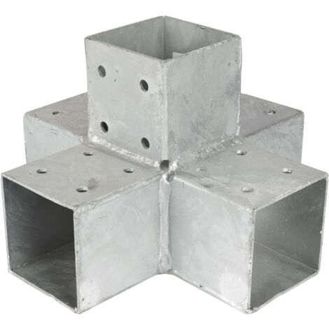 Connexion d'angle Pergola pour poteaux 9 x 9 cm modèle Cross -