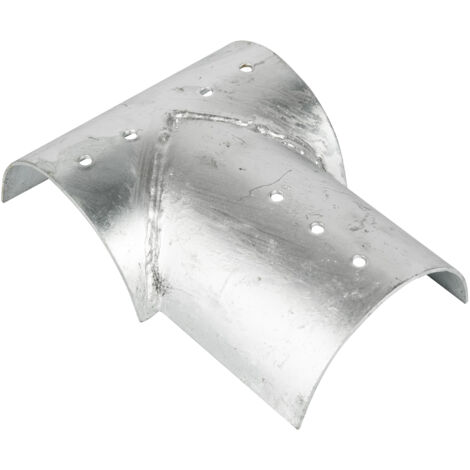 Connecteur 3 voies 100 mm pour poteaux ronds - Par Pièce