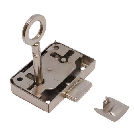 Serrure de meubles Overhead 20 mm Nickelé - Par pièce