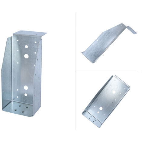 Support de poteau lourd avec lèvre galvanisé pour poutres de 9.5 (1/4)