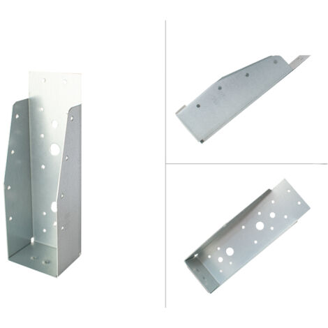 Support de poteau lourd sans lèvre pour poutres de 7 x 19.5 cm - (1/3)