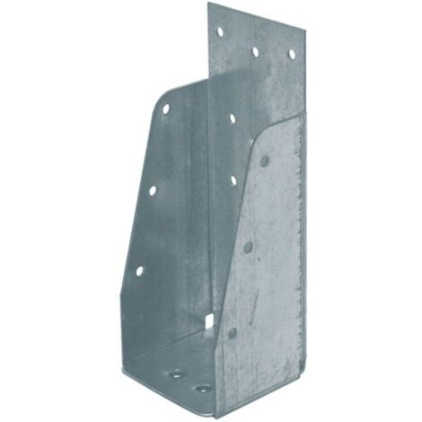 Support de poteau lourd sans lèvre pour poutres de 4.5 x 19.5 cm (1/4)