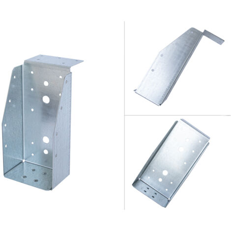 Support de poteau lourd avec lèvre galvanisé pour poutres de 9.5 (1/4)