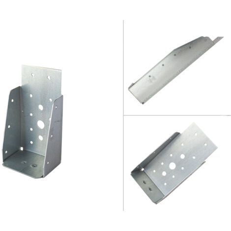 Support de poteau lourd sans lèvre pour poutres de 7 x 27 cm -