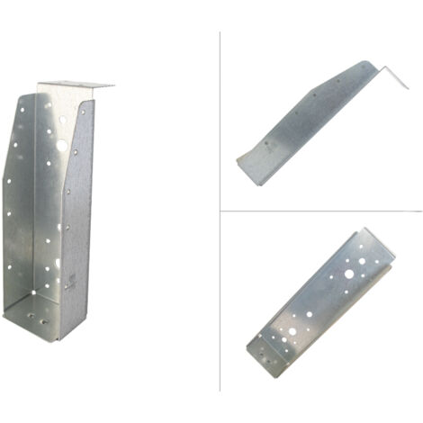 Support de poteau lourd avec lèvre galvanisé pour poutres de 7.5 (1/4)