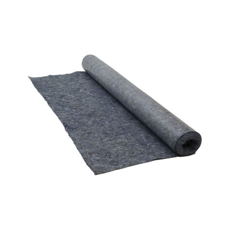 Wovar – Rouleau de feutre 0,95 x 10 m – Isolation phonique – Protection temporaire pour déménagement – Surface couverte 10 m²