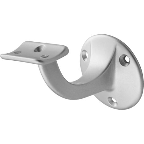 Support de main courante aluminium circulaire à visser - par (1/2)