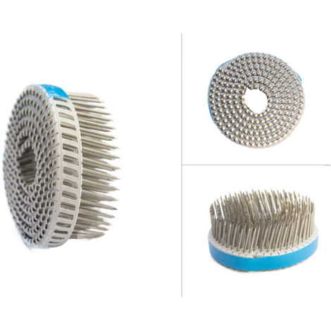 Pointes à tête bombée en acier inoxydable 2.5 x 50 mm - 200 pcs par rouleau (1/2)