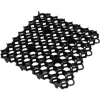 Stabilisateur de gravier noir 490 x 490 mm - Par pièce