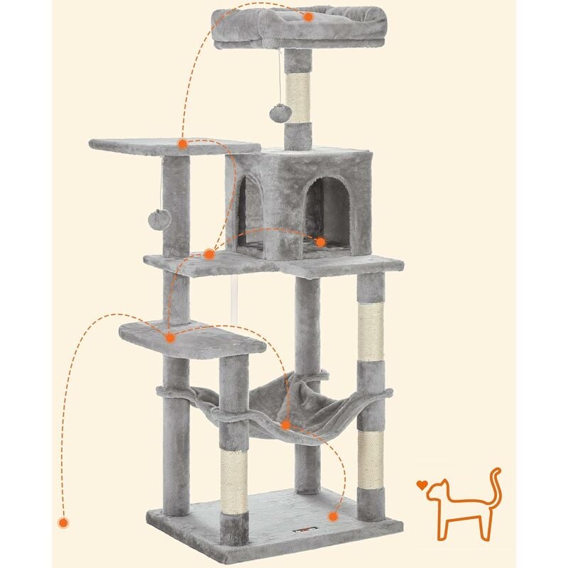 Feandrea cat shop tree instructions